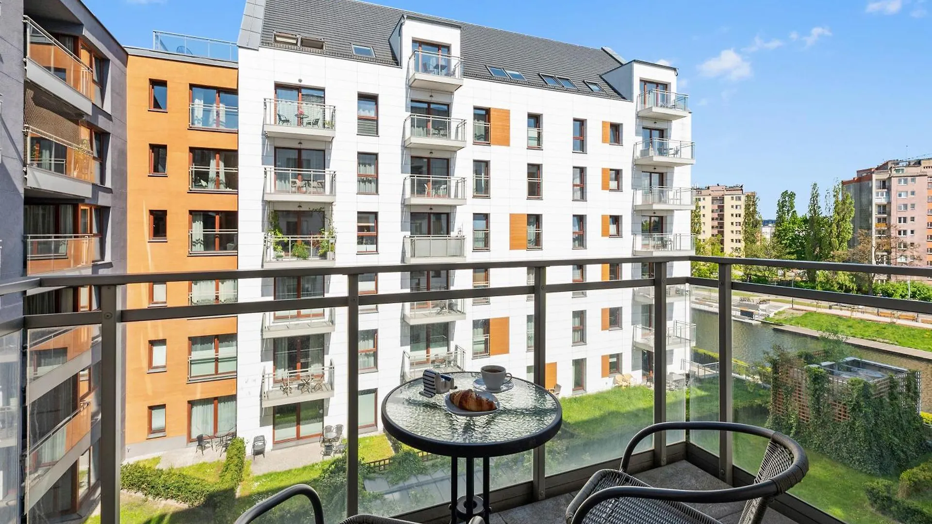 Nowa Motlawa Spa, Pool, Gym & Parking By Downtown Apartments Гданьск